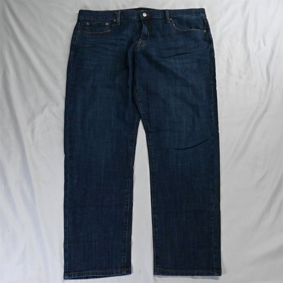 Lucky Brand 40 x‎ 30 221 Straight Dark Rinse Flex Denim Jeans - Picture 1 of 5